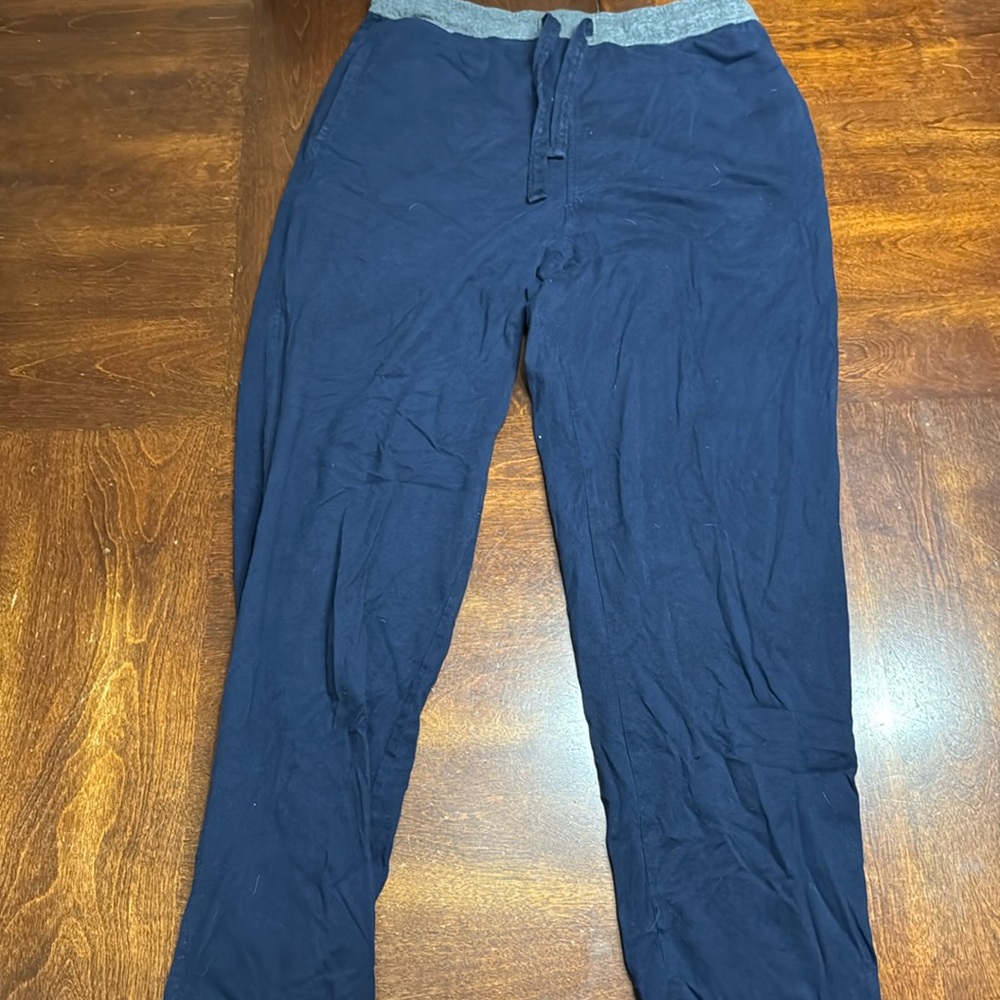 Mens Denver Hayes Navy Blue Lounge Pants - Size M